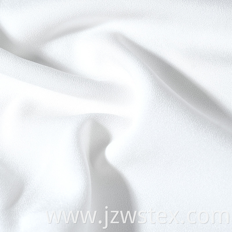 Ivory Silk Fabric For Dress Double Crepe 100 Colors in Stock